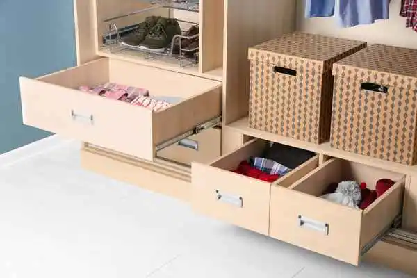 Add Drawers With a Purpose on teen closet 